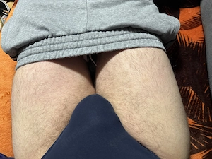 Zuschauen beim wixxen mit deiner Hose runter!