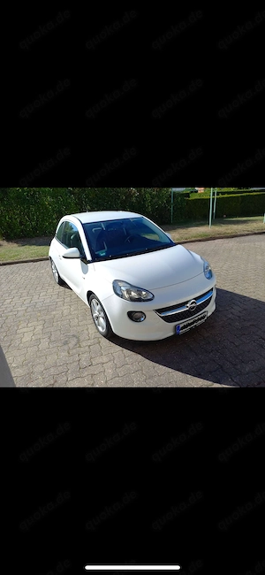 opel adam 1,2 unfallfrei aus 2 hand,scheckheft
