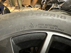 MG Winterreifen mit Alufelgen