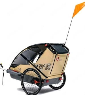 Fahrrad Anhänger für zwei Kinder 