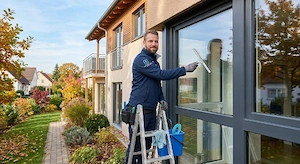 Fensterputzer Glasreinigung 