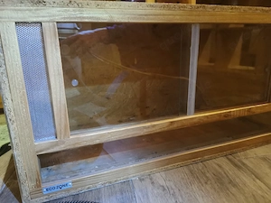 Terrarium 60 x 40 x 40 Holz 