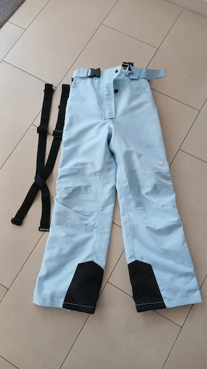 Spass Ski-Hose 146 152 hellblau