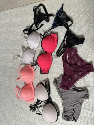 Unterwäsche Dessous bh Slip Paket XS A bis B Körbchen 