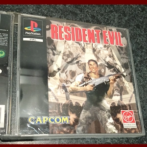 Resident Evil PS1 Spiel, + Anleitung, von 1996