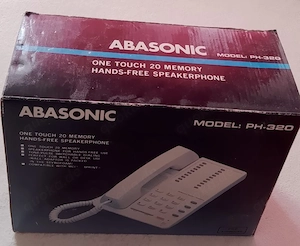 Abasonic Modell PH-320 Freisprech-Telefon