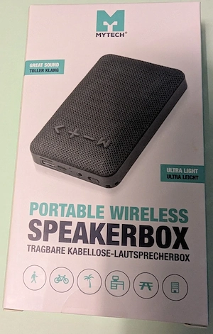 MYTECH Bluetooth Lautsprecher MTNE170 Mini Musikbox Tragbar Wireless Speaker NEU