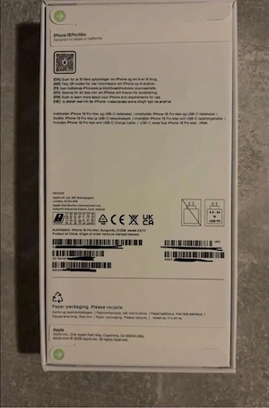 IPhone 18 pro max