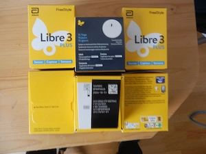 6 Freestyle Libre Plus Sensoren NEU OVP MHD 6 27 
