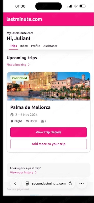 Kleiner Urlaub für 2 
