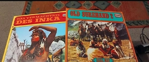 Karl May Hörspiel LP's