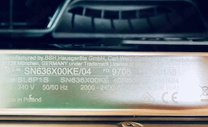  A++ Spülmaschine Siemens Gewährleistung Geschirrspüler Lieferung