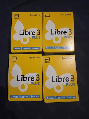 4x Freestyle Libre 3 Plus Sensoren haltbar 05 27