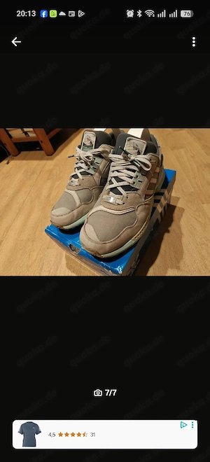 Adidas ZX 9000 "Nationalpark Foundation Gletscher" Gr.44 Top 1A