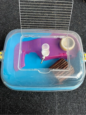 Kleiner Transportkäfig z.B für Maus, Hamster usw