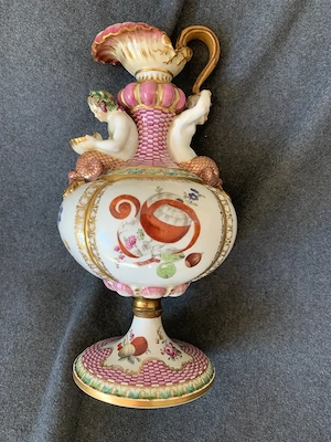 Meissen, 19. Jh. Prunkkrug