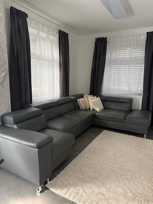 Couch Leder+Bettkasten + Stauraum