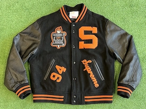 Supreme Team Varsity Jacket   Stylish Men's Letterman Streetwear