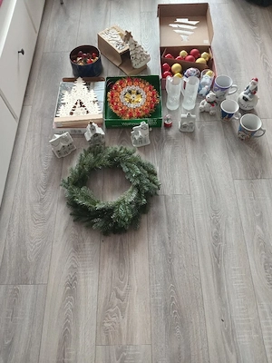 Weihnachtsdeko   verschiedene Weihnachtsartikel im Set   