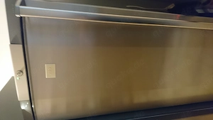 Stand Kühlschrank Edelstahl Marke AEG  
