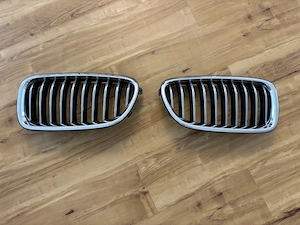 Original BMW Kühlergrill   Nieren in Chrom   passend für BMW 5er F10   F11