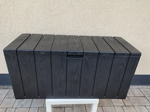 Gartenbox Auflagenbox Gartentruhe Gartenkiste Kissenbox Aufbewahrungsbox 270 Liter