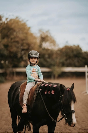 Ponyreiten für Kinder 
