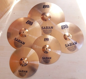 Sabian Becken  Cymbal Set B8 Bronze 20-18-16-2x14