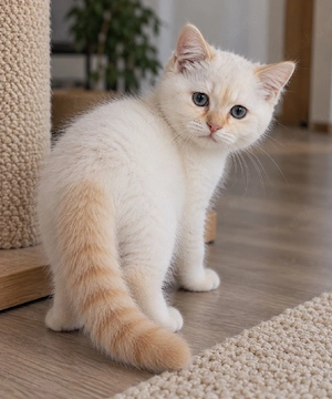 Kitten BKH reinrassig 2mal geimpft rote Point ,weiß Schnee 
