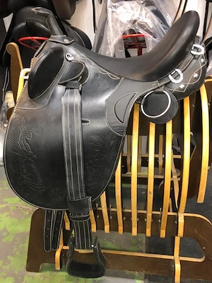 Australischer Leder Stocksattel Gr. 18 neu und unbenutzt