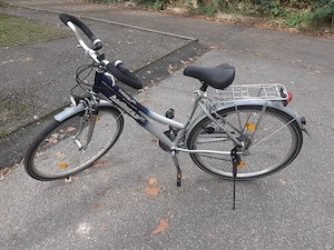 Damenrad, Tiefeinsteiger, 24-Gang, RH 49cm, Service gemacht 