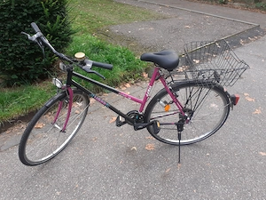 Damenrad, Tiefeinsteiger, leicht, gute Ausstattung, 21-Gang, RH 56 cm, 28"-Reifen