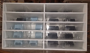 BraPlast Rack Large mit Zubehör