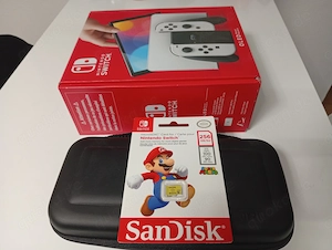 Nintendo Switch OLED 64 GB + Zubehör