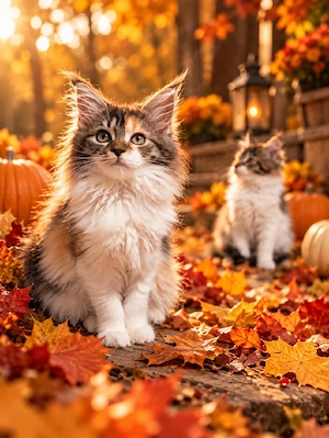 Maine Coon Kitten Reinrassige XXL