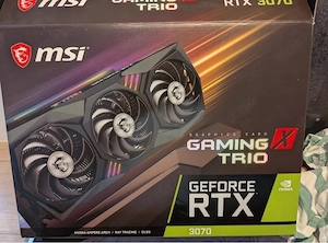MSI GeForce RTX 3070 Gaming X Trio 8GB   Versand möglich