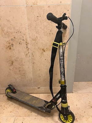 Oxelo Kinderroller mit Handbremse, Federung & Tragegurt