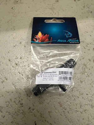 Aqua Medic T-Connector 410.41   Reduzierstück 9 12 auf 4 6 mm neu