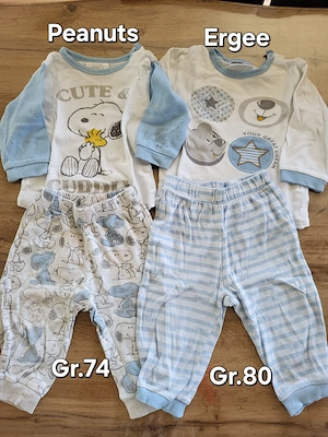 2x Schlafanzüge Gr. 74 und 80