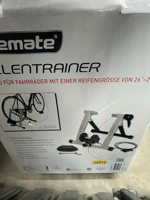 Bikemate Rollentrainer 26 29 Zoll mit Lenkersteuerung   OVP