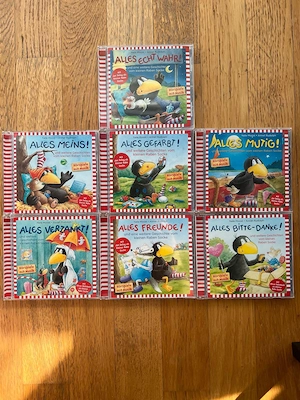 Der kleine Rabe Socke: 7 Hörspiel-CDs