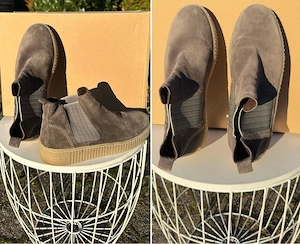 Stiefeletten   Chelsea Boots aus Wildleder Gr. 39-40   Sehr guter Zustand