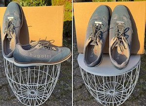 Bugatti Herren Sneaker   Halbschuhe Blau Gr.42