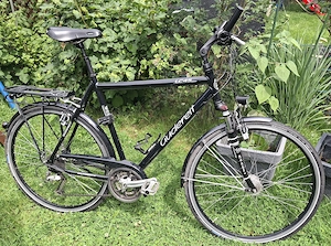 Fahrrad schwarz Gudereit LC45 Herren 28 Zoll XL Rahmen 61cm
