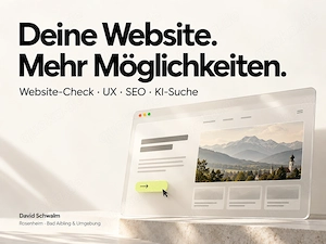 Website-Check Rosenheim & Bad Aibling: SEO, UX und KI-Suche