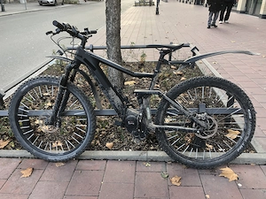 eMTB eBike Cube Stereo Hybrid HPC 500 Race Fully Fox Dämpfer Gabe
