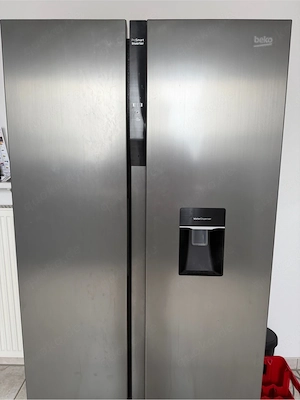 Beko Side-by-Side Kühlschrank GNO5322WDXPN - Edelstahl   Silber