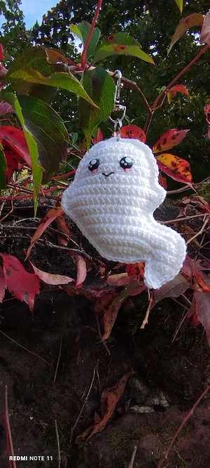 Schlüsselanhänger * Gespenst * Halloween * Amigurumi