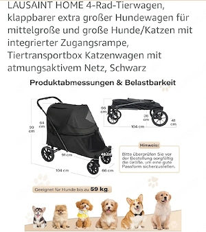 4 - Rad - Tierwagen 