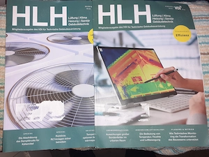 Zeitschrift HLH Lüftung Klima Heizung Sanitär Gebäudetechnik